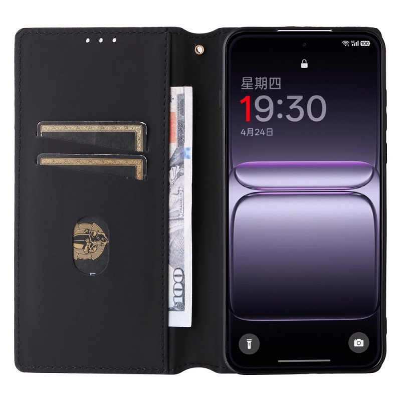 Folio-fodral Oneplus Nord 5 Telefonfodral Glansigt