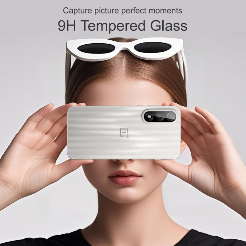 Imak-linsskydd I Härdat Glas För Oneplus Nord 5 (svart Version)