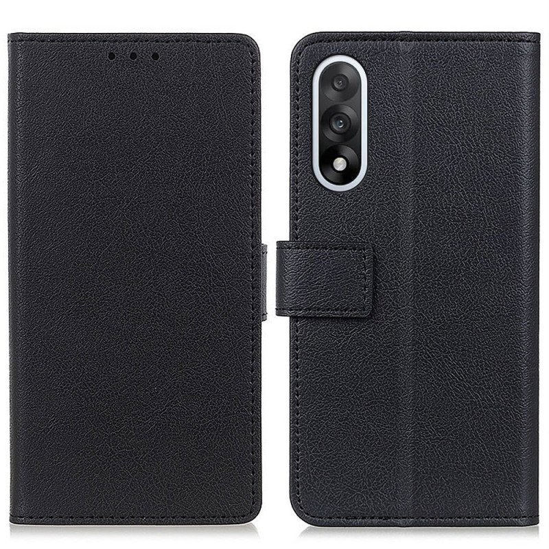 Läderfodral Oneplus Nord 5 Telefonfodral Klassisk Svart