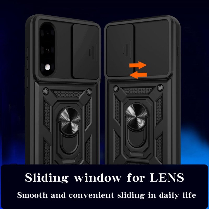 Skal Oneplus Nord 5 Skjutbart Kameraskydd Och Stativ