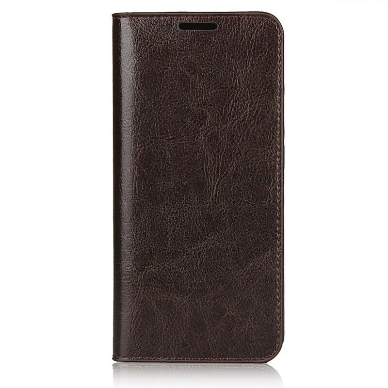 Folio-fodral OnePlus Nord Läderfodral Äkta Läder