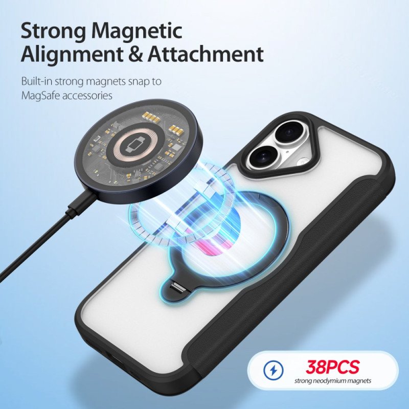 Folio-fodral För iPhone 17 Magsafe Skin X Pro-serien Med Dux Ducis-stativ