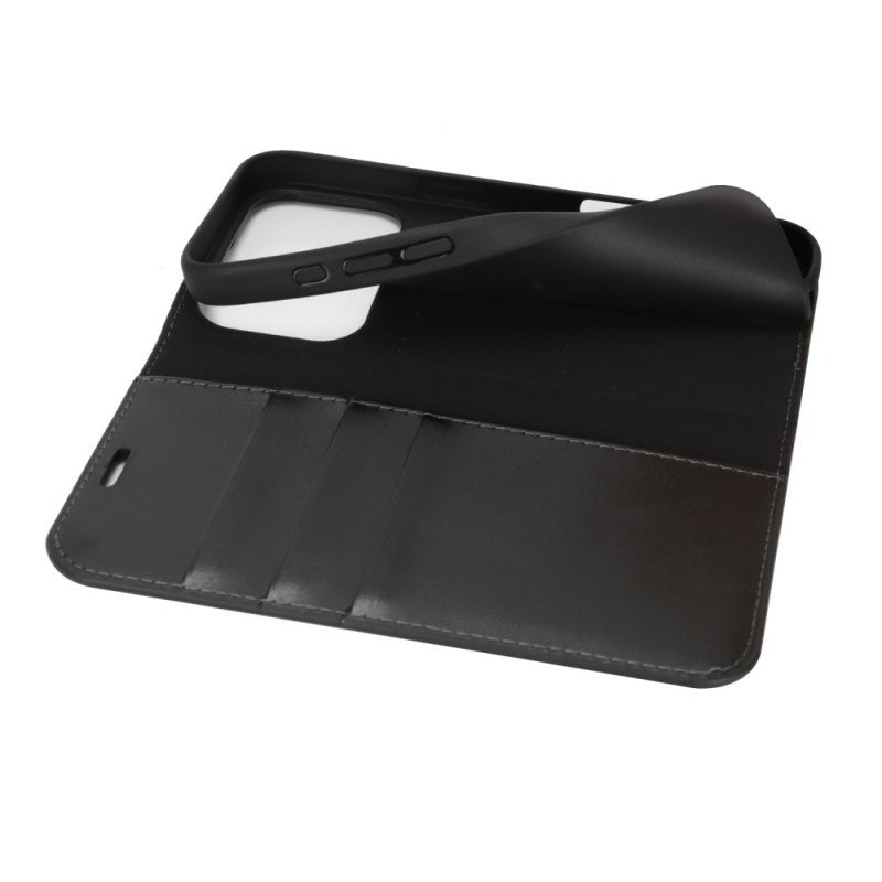 Folio-fodral För iPhone 17 Pro-läder