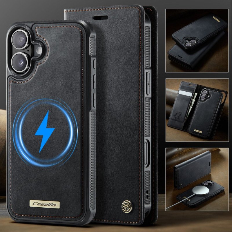 Folio-fodral iPhone 17 Magsafe-kompatibelt Avtagbart Fodral Och Rfid-skydd