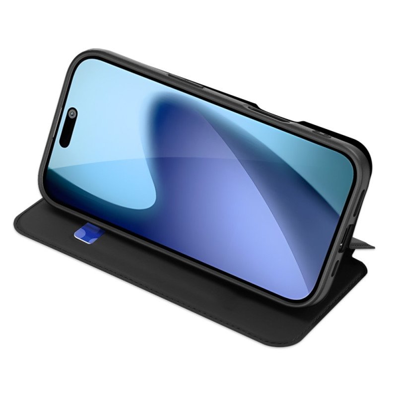 Folio-fodral iPhone 17 Skin Pro-serien Dux Ducis