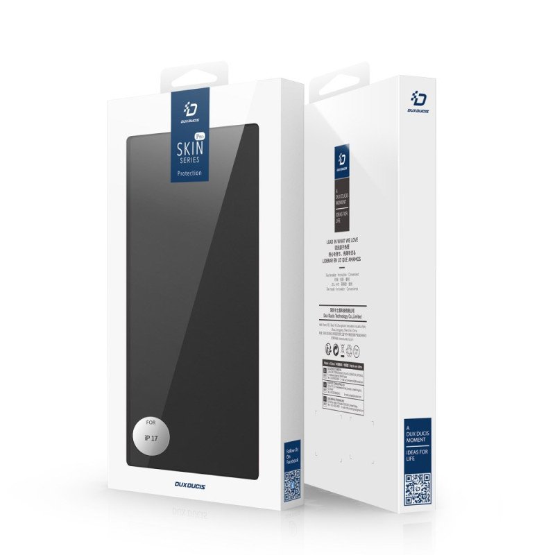 Folio-fodral iPhone 17 Skin Pro-serien Dux Ducis