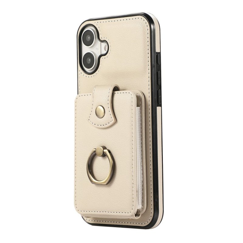 Skal För iPhone 17 Korthållare För Flera Kort Och Axelrem