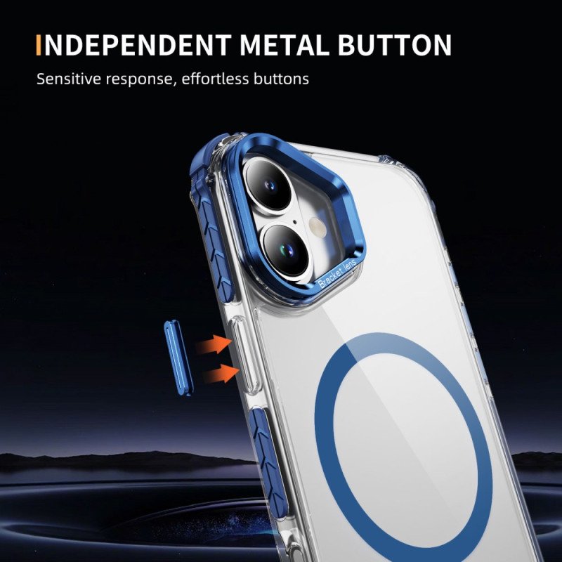 Skal För iPhone 17 Magsafe-kompatibelt Stöd Och Linsskydd