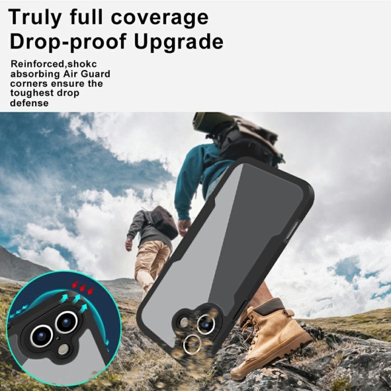 Skal iPhone 17 360-gradersskydd Genomskinlig