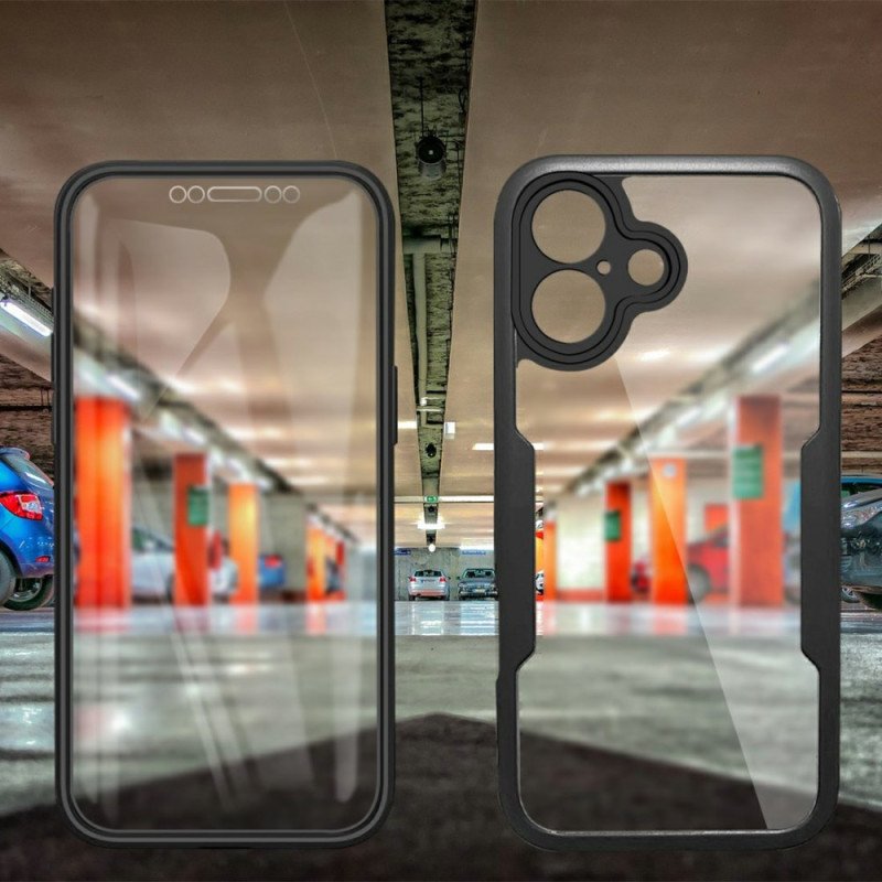 Skal iPhone 17 360-gradersskydd Genomskinlig