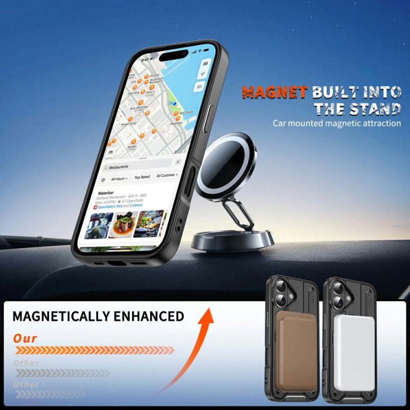 Skal iPhone 17 Kompatibilitet Med Roterande Stativ Och Magsafe