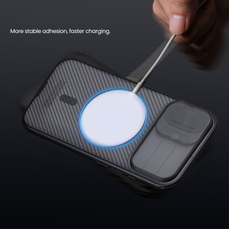 Skal iPhone 17 Magsafe Camshield Pro-serien Nillkin