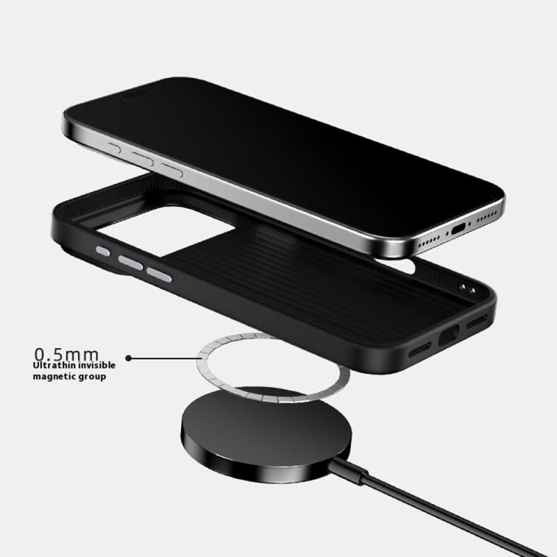 Skal iPhone 17 Magsafe Carbon Kompatibel Abeel