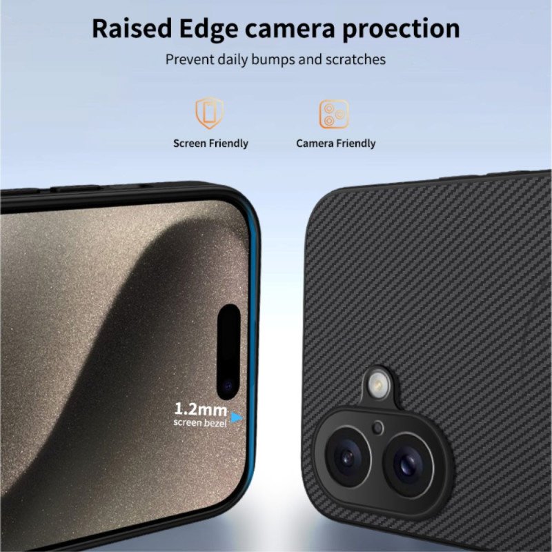 Skal iPhone 17 Magsafe-kompatibel Kolfiber