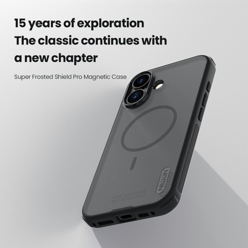 Skal iPhone 17 Magsafe Kompatibel Med Frosted Shield Pro Nillkin