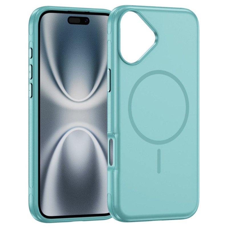 Skal iPhone 17 Magsafe Kompatibel Med Hybrid Stötsäker