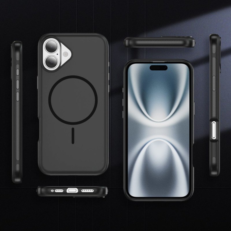 Skal iPhone 17 Magsafe Kompatibel Med Hybrid Stötsäker