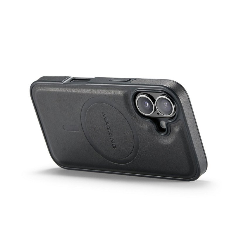 Skal iPhone 17 Magsafe Kompatibel Med Premium Leather Effect