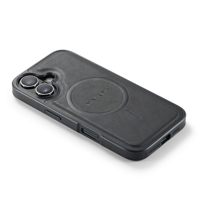 Skal iPhone 17 Magsafe Kompatibel Med Premium Leather Effect