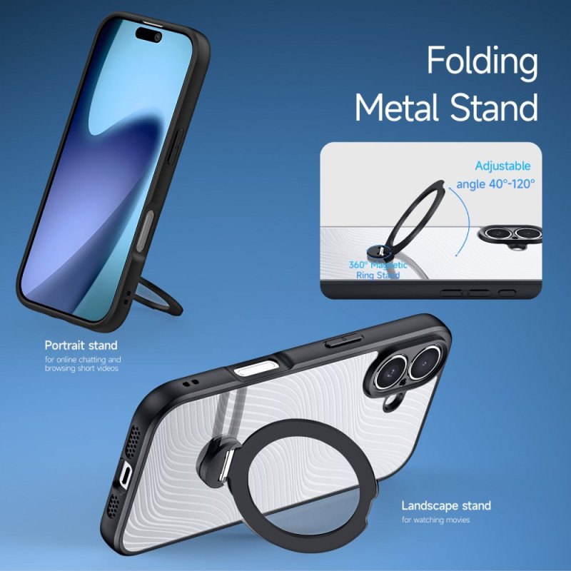 Skal iPhone 17 Magsafe Med Stativ Aimo Series Dux Ducis