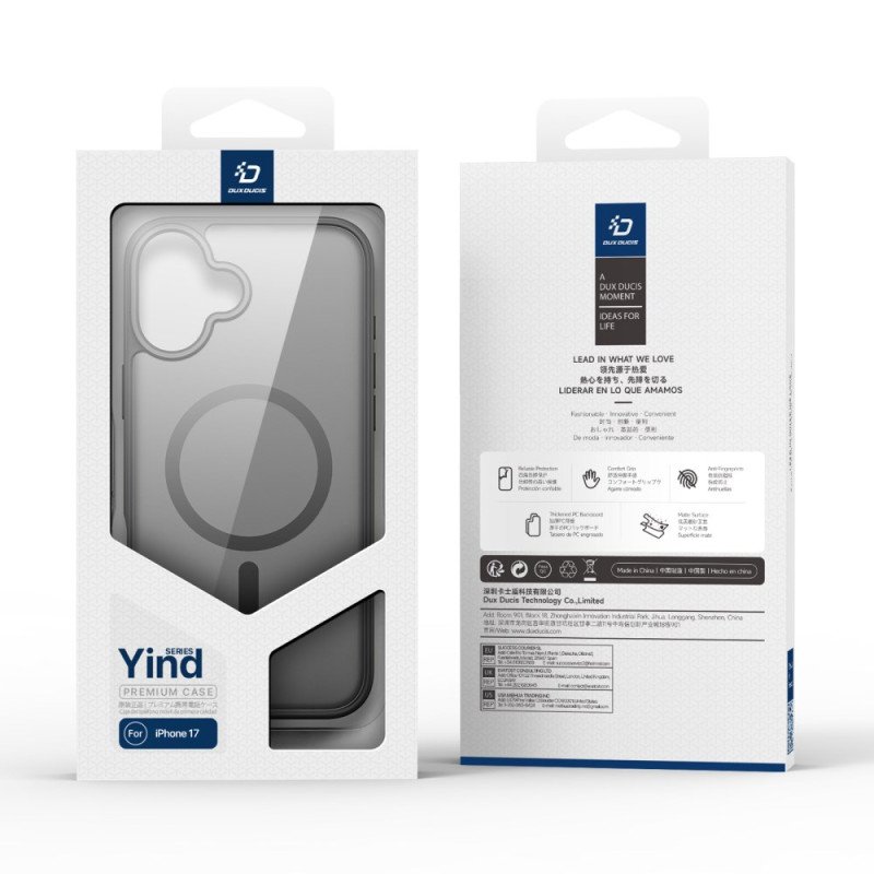 Skal iPhone 17 Magsafe Yind-serien Dux Ducis