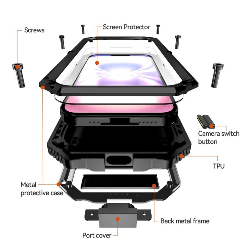 Skal iPhone 17 R-just Armor