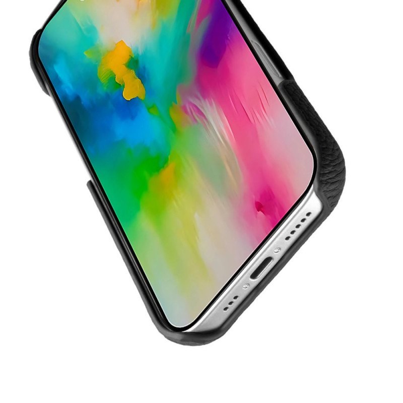 Skal iPhone 17 Telefonfodral Kompatibel Med Magsafe-läder Och Mikrofiber