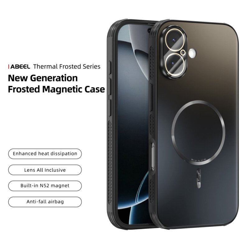 Skal iPhone 17 Telefonfodral Magnetisk Glaserad Effekt Abeel