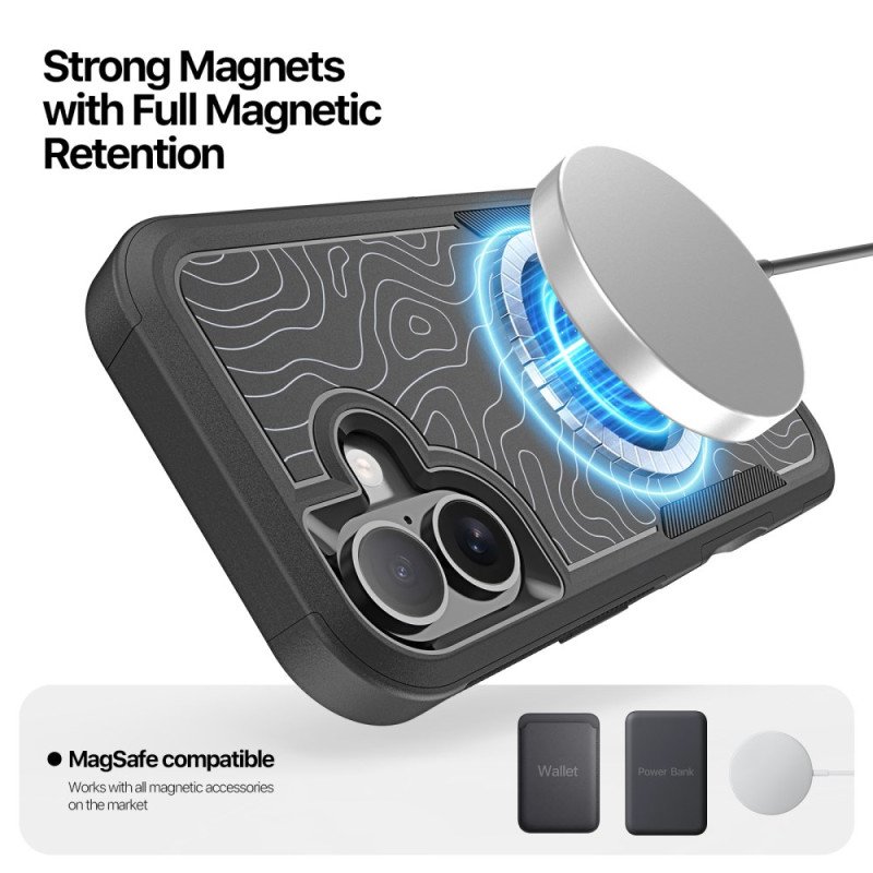 Skal iPhone 17 Telefonfodral Magsafe Shld-serien Dux Ducis