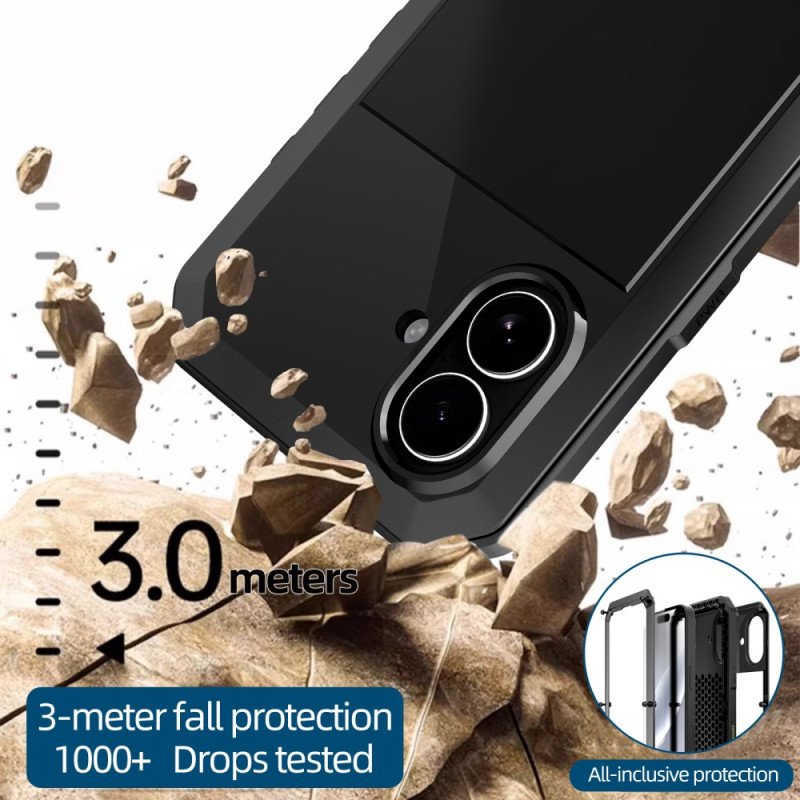 Skal iPhone 17 Telefonfodral Med Skärmskydd I Härdat Glas