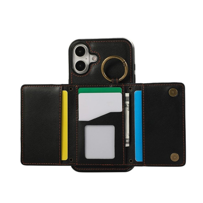 Skal iPhone 17 Telefonfodral Plånbok Med Dragkedja