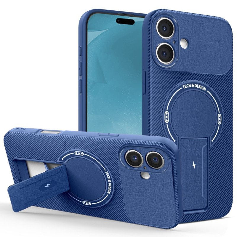 Skal iPhone 17 Ultratålig Med Inbyggt Stativ