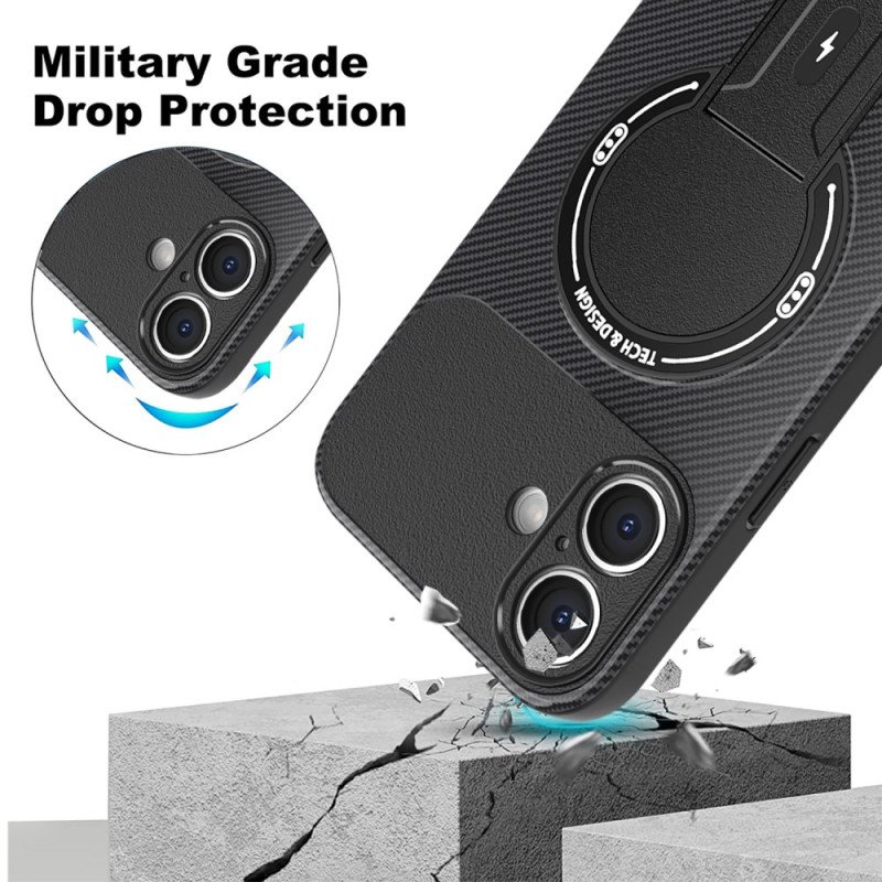 Skal iPhone 17 Ultratålig Med Inbyggt Stativ