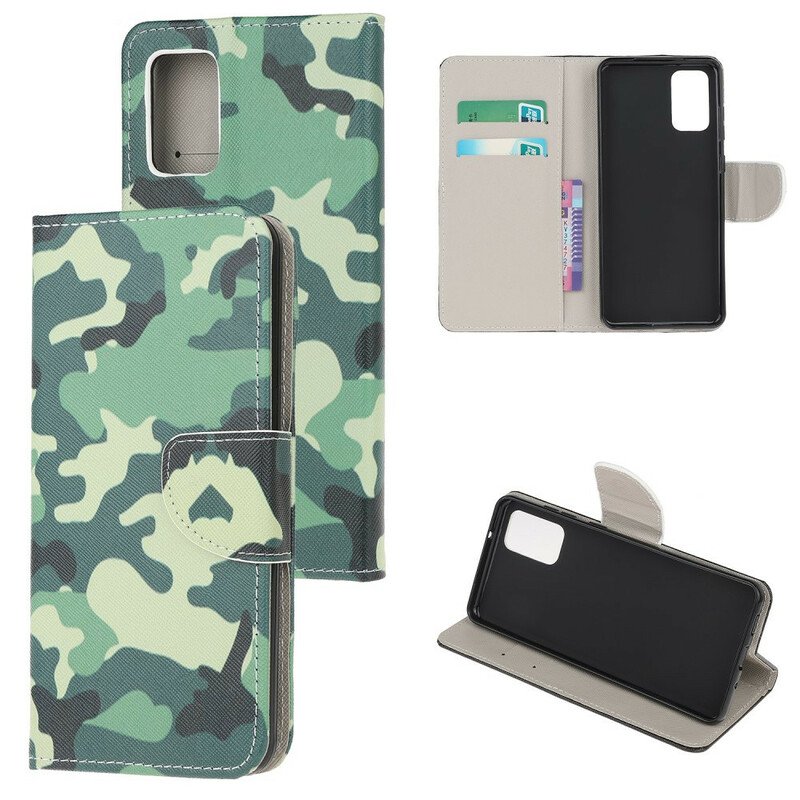Fodral Samsung Galaxy S20 Militärt Kamouflage