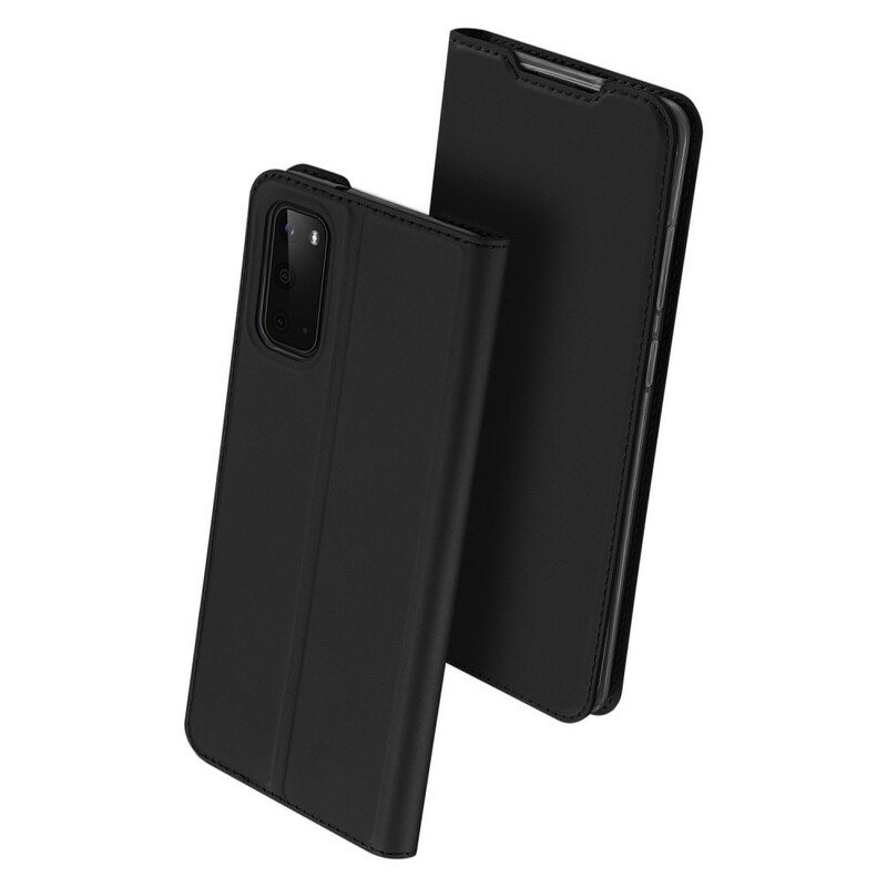 Folio-fodral Samsung Galaxy S20 Läderfodral Skin Pro Dux Ducis