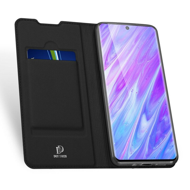Folio-fodral Samsung Galaxy S20 Läderfodral Skin Pro Dux Ducis