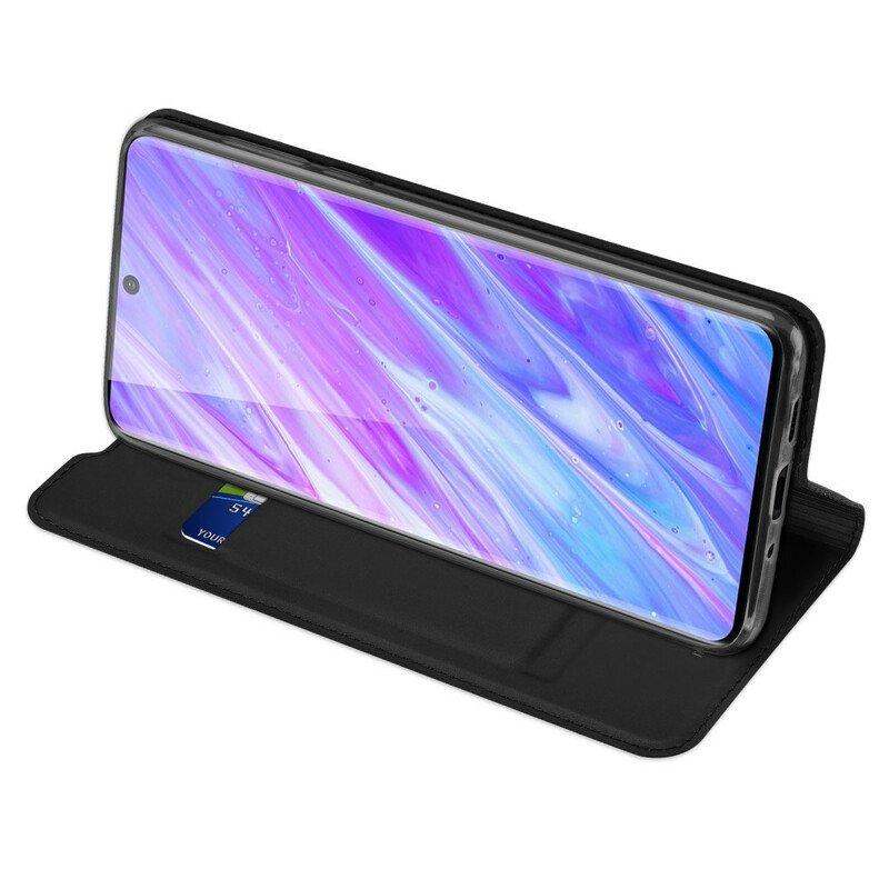 Folio-fodral Samsung Galaxy S20 Läderfodral Skin Pro Dux Ducis