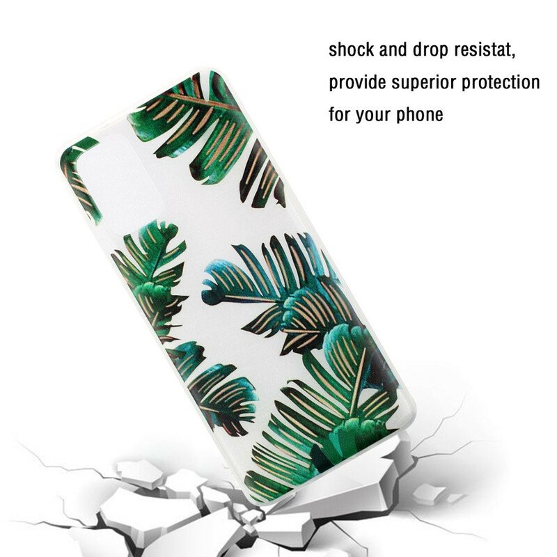 Skal Samsung Galaxy S20 Sömlösa Gröna Blad
