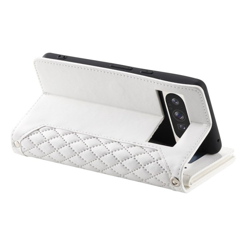 Fodral Google Pixel 10 Pro Xl Quiltad Plånbok