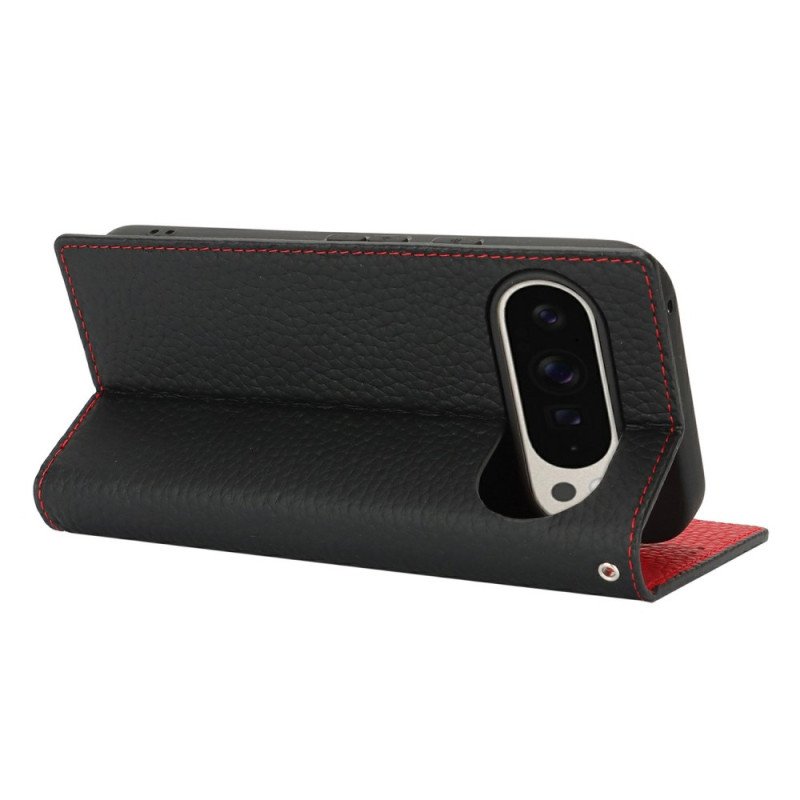 Folio-fodral Google Pixel 10 Pro Xl Läder Med Rem