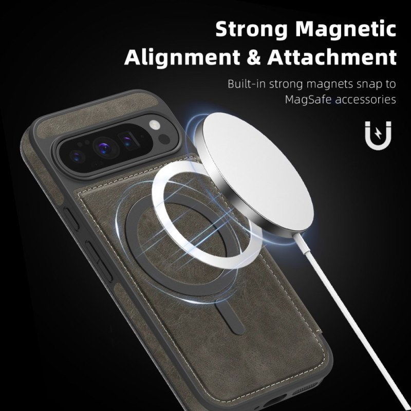 Folio-fodral Google Pixel 10 Pro Xl Magsafe-kompatibel Med Rfid-korthållare