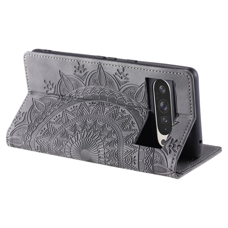 Folio-fodral Google Pixel 10 Pro Xl Mandala I Mockaeffekt