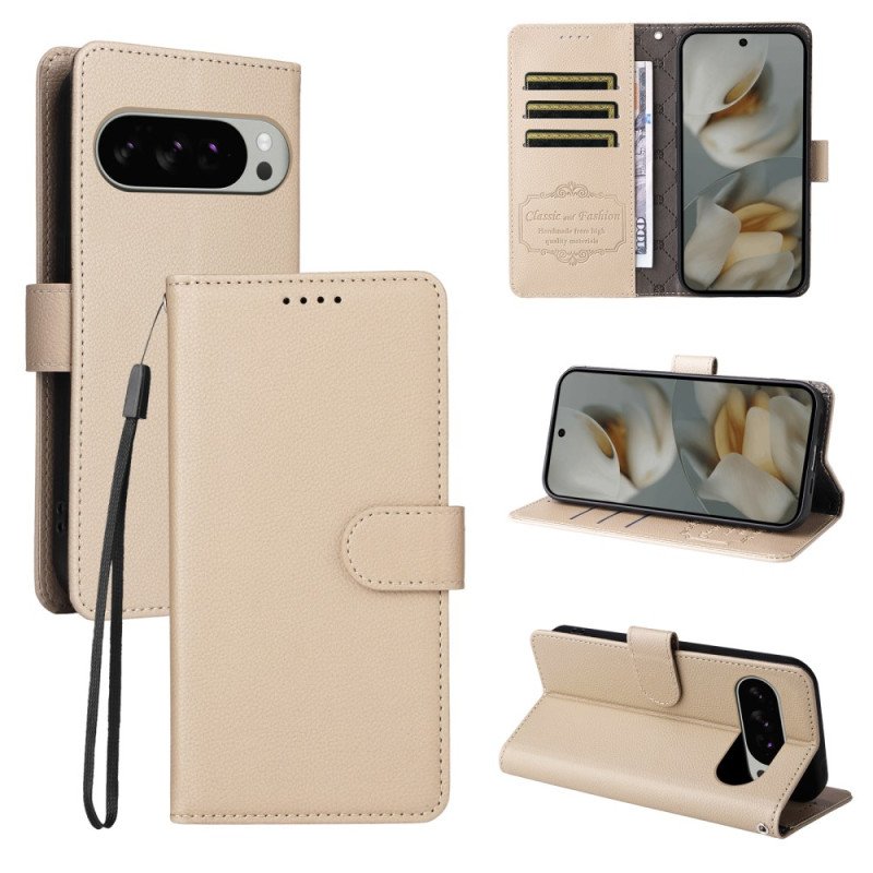 Läderfodral Google Pixel 10 Pro Xl Telefonfodral Rfid-blockering