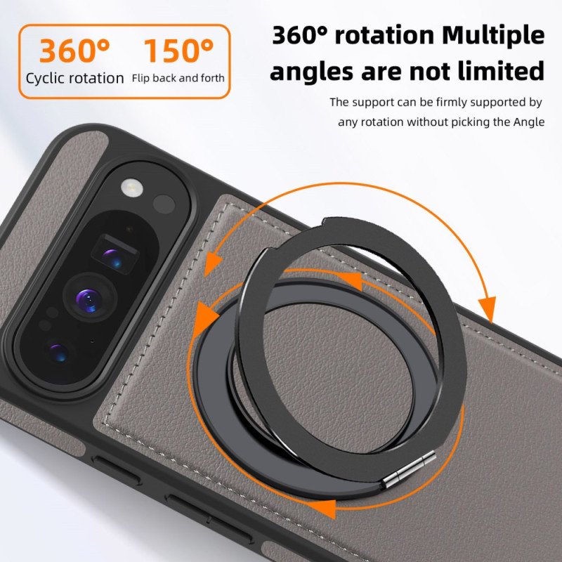 Skal Google Pixel 10 Pro Xl Magsafe-kompatibel Ringhållare I Mockaeffekt