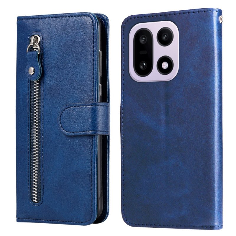 Fodral För Oneplus 15 Ficka Med Dragkedja