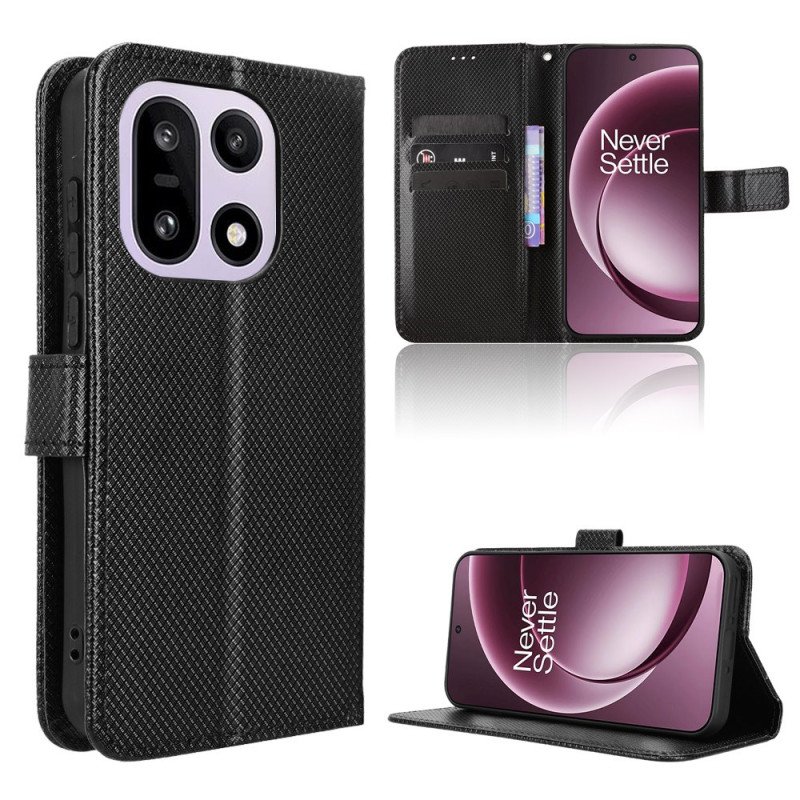 Fodral Oneplus 15 Diamantstruktur