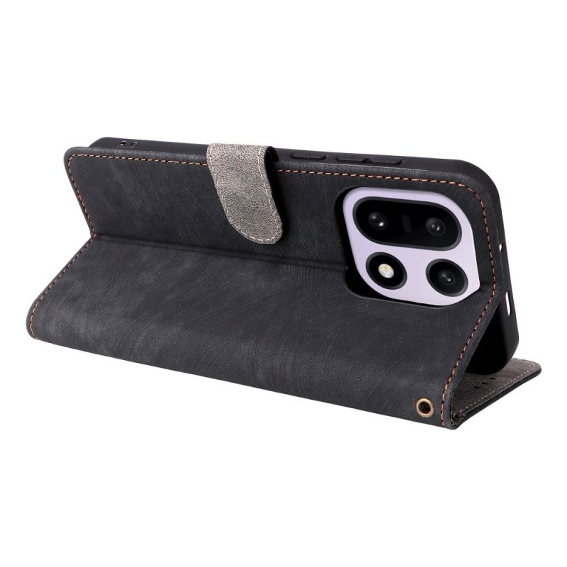 Fodral Oneplus 15 Mockaeffekt Med Rem