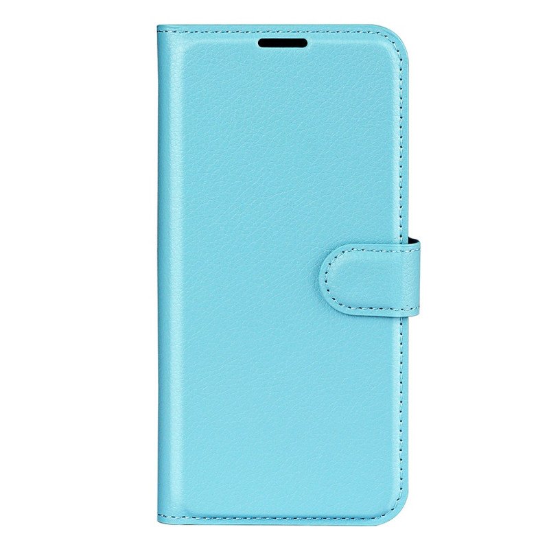 Läderfodral Oneplus 15 Telefonfodral Konstläderlitchi