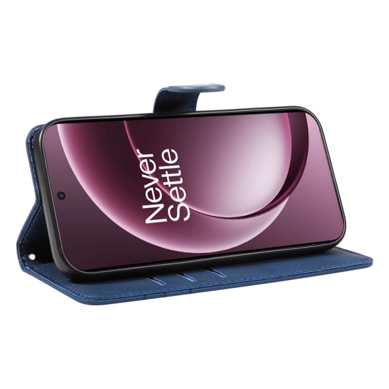 Läderfodral Oneplus 15 Telefonfodral Krusning