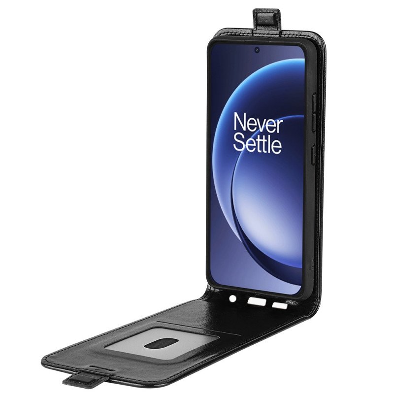 Läderskal Fodral Oneplus 15 Vertikal Flik
